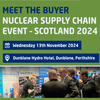 We are at the Nuclear Supply Chain Event- Scotland